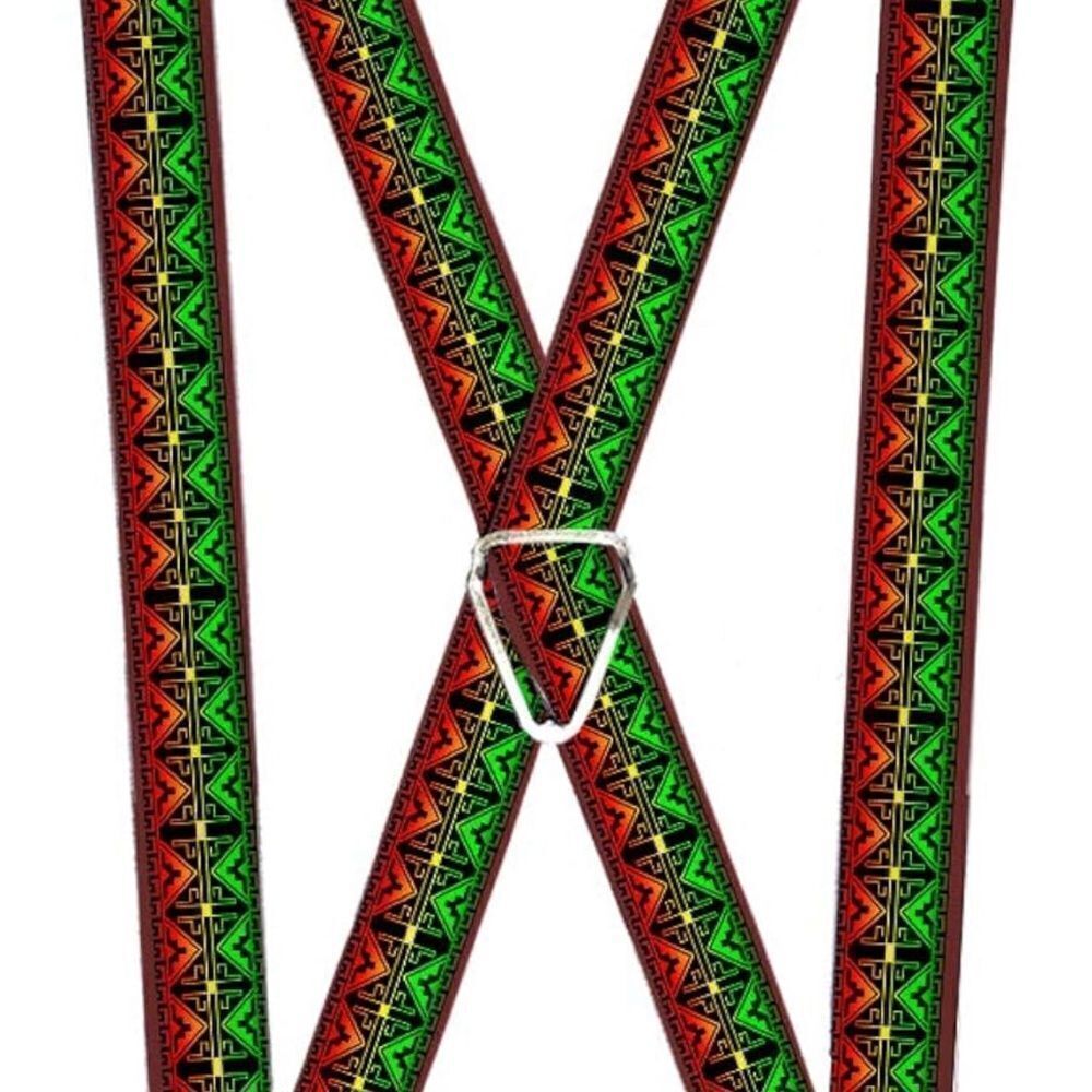 NEW Buckle-Down Unisex Adults Suspenders Tapestry - Picture 2 of 10